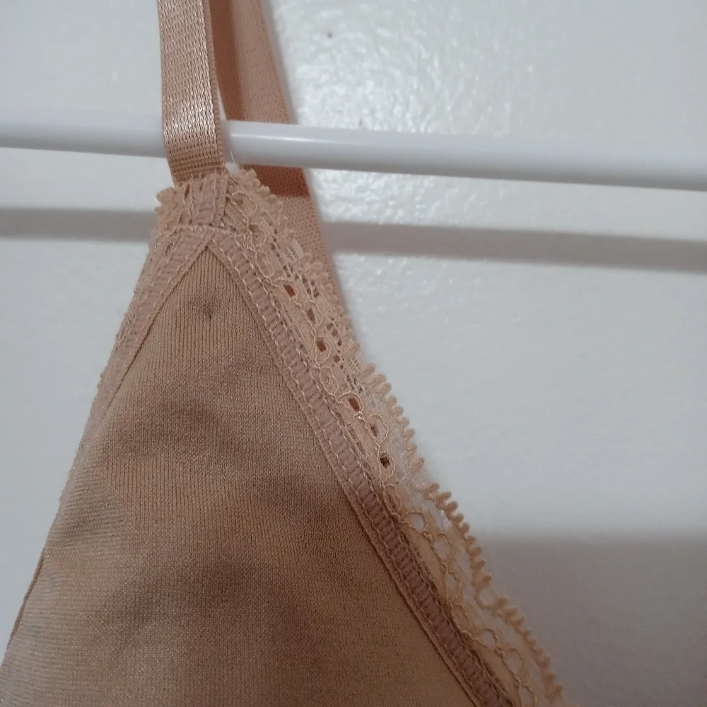 Kathy Ireland Intimates beige Body toning Power Shape Butt lift Shapewear lg